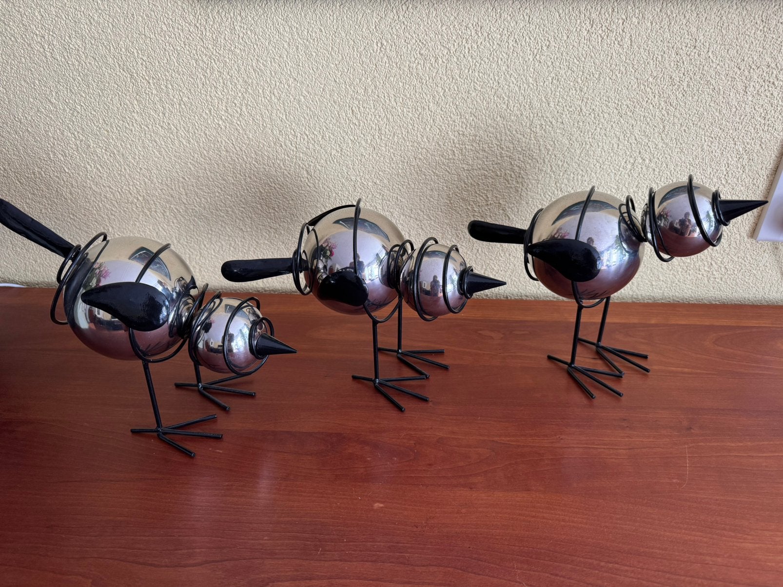 3 grappige decoratieve kuikens/ vogels, Ophalen