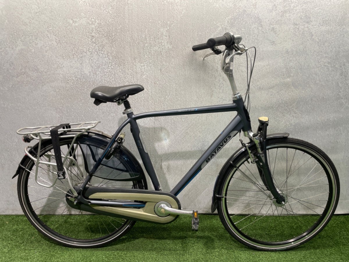 Batavus Genova 7 Heren Blauw Mat 57cm, Fietsen en Brommers, Ophalen, Gebruikt, -, -