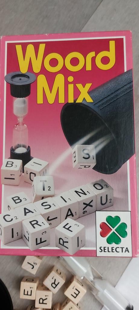 Woordmix dobbelspel, Ophalen, Zo goed als nieuw