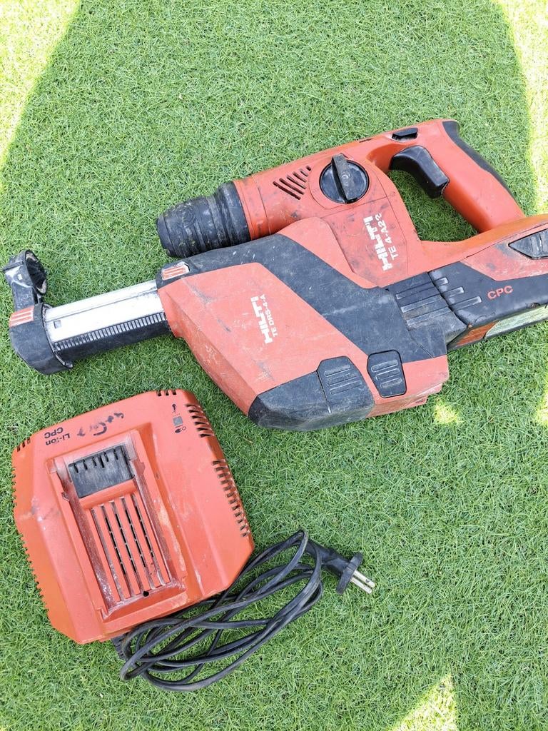 Hilti TE 4-A22 Accu Klopboormachine met Oplader, Boor- en/of Breekhamer, Ophalen of Verzenden, Klopboormechanisme, Gebruikt