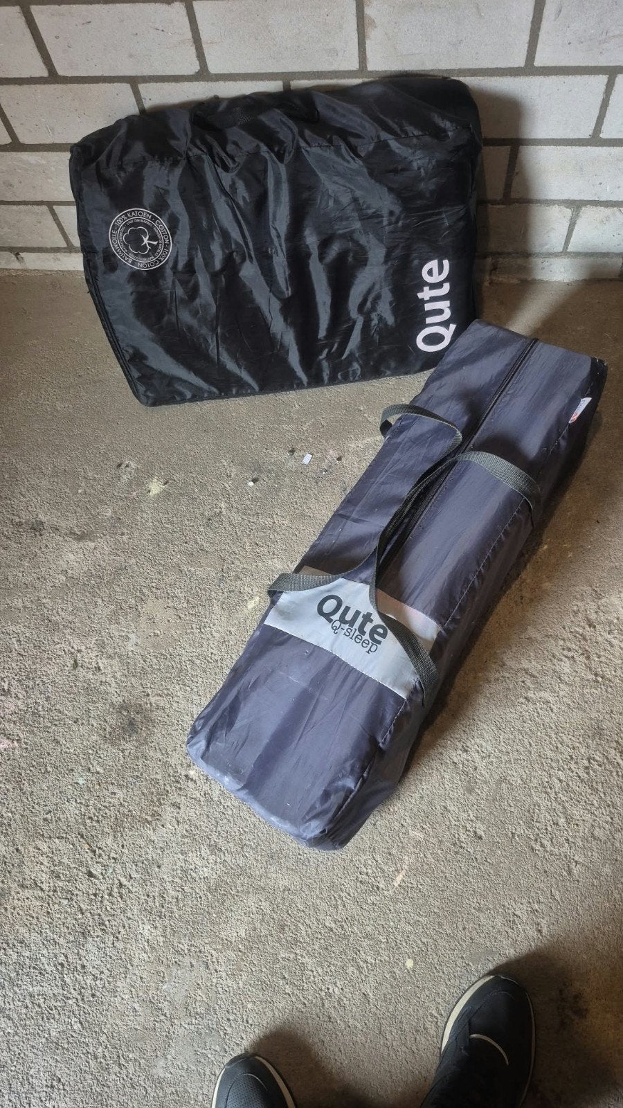 Qute campingbedje - Ideaal voor op reis!, Kinderen en Baby's, Ophalen of Verzenden, Nieuw, Reisbedje