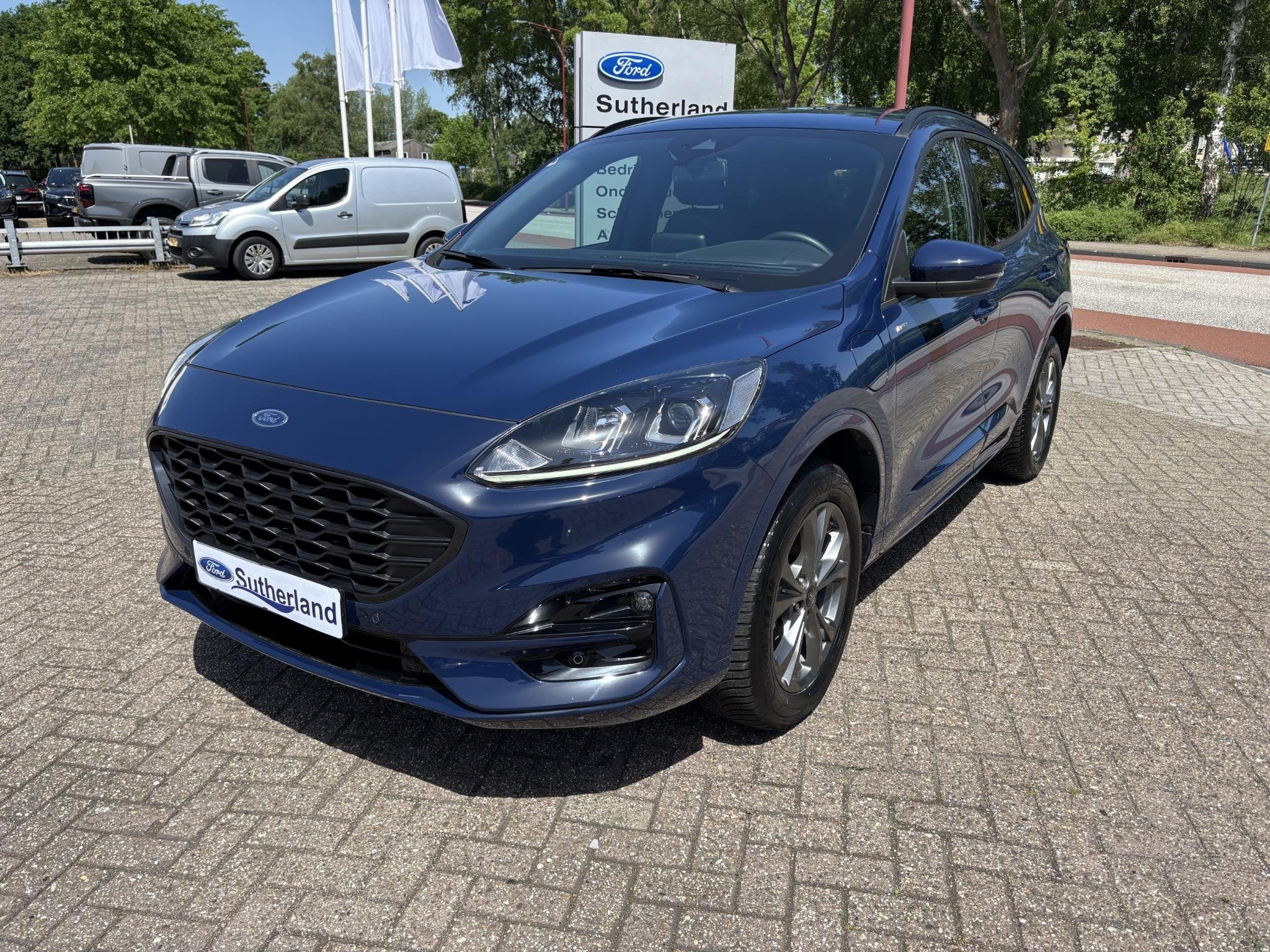 Ford Kuga 2.5 PHEV ST-Line 225pk | Winter Pack | Achteruitri, Gebruikt, Euro 6, 4 cilinders, Blauw