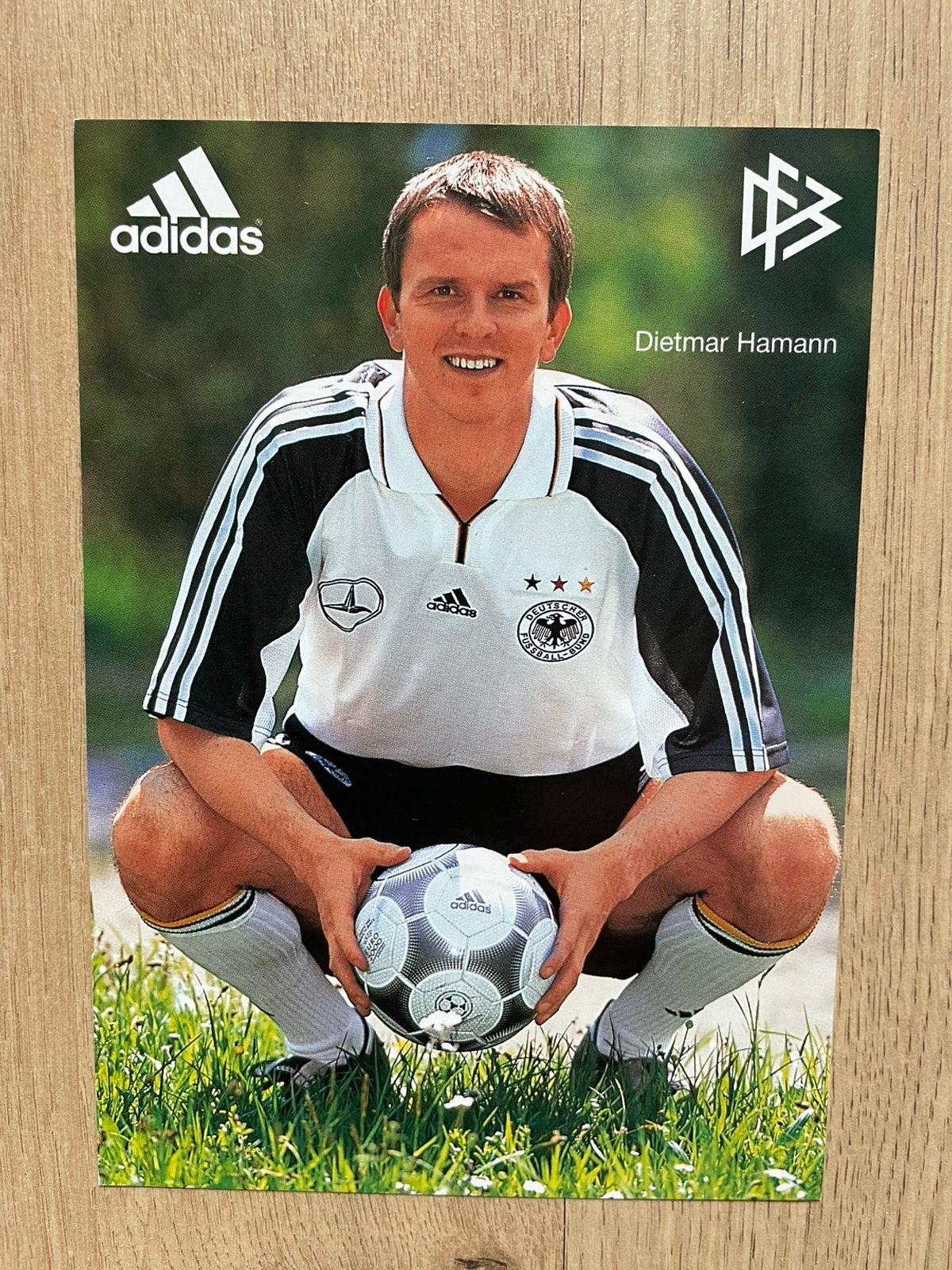 Fotokaart Dietmar Hamann (Duitsland)  EK 2000., Ophalen of Verzenden, Nieuw, Buitenlandse clubs, Spelerskaart