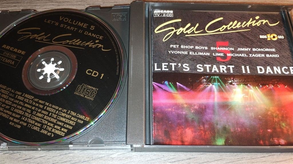 Let\'s Start II Dance 5 [Gold Collection Arcade TV-2-CD], Ophalen of Verzenden, Zo goed als nieuw, Disco