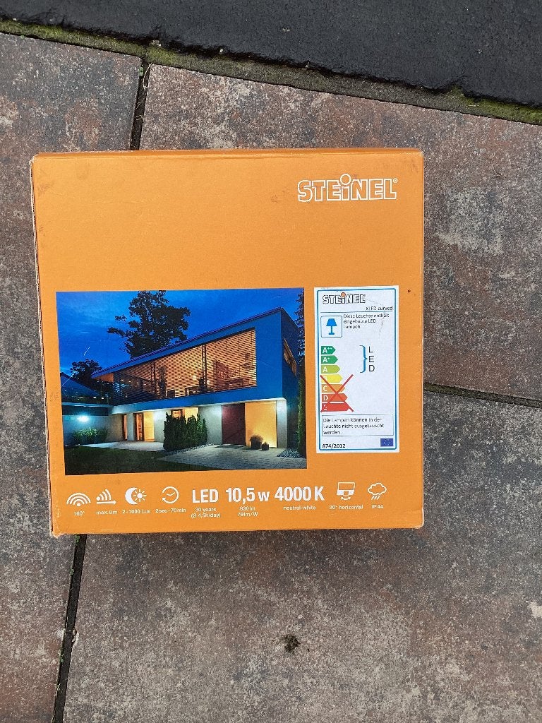 Steinel buiten lamp, Ophalen of Verzenden, Zo goed als nieuw