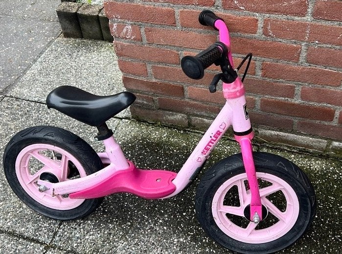 loopfiets 12/14 inch, Ophalen, Gebruikt, Loopfiets