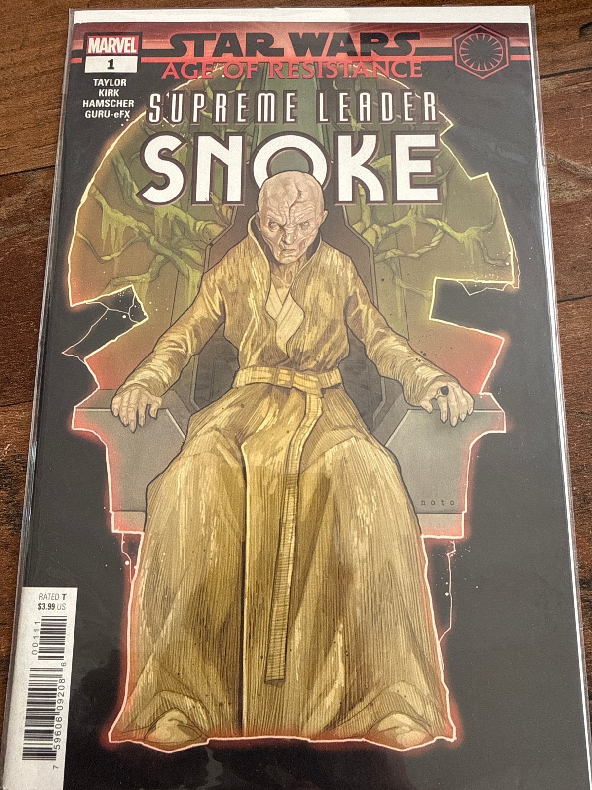 Star Wars: Age of Resistance - Supreme Leader Snoke #1, Boeken, Strips | Comics, Eén comic, Ophalen of Verzenden, Zo goed als nieuw