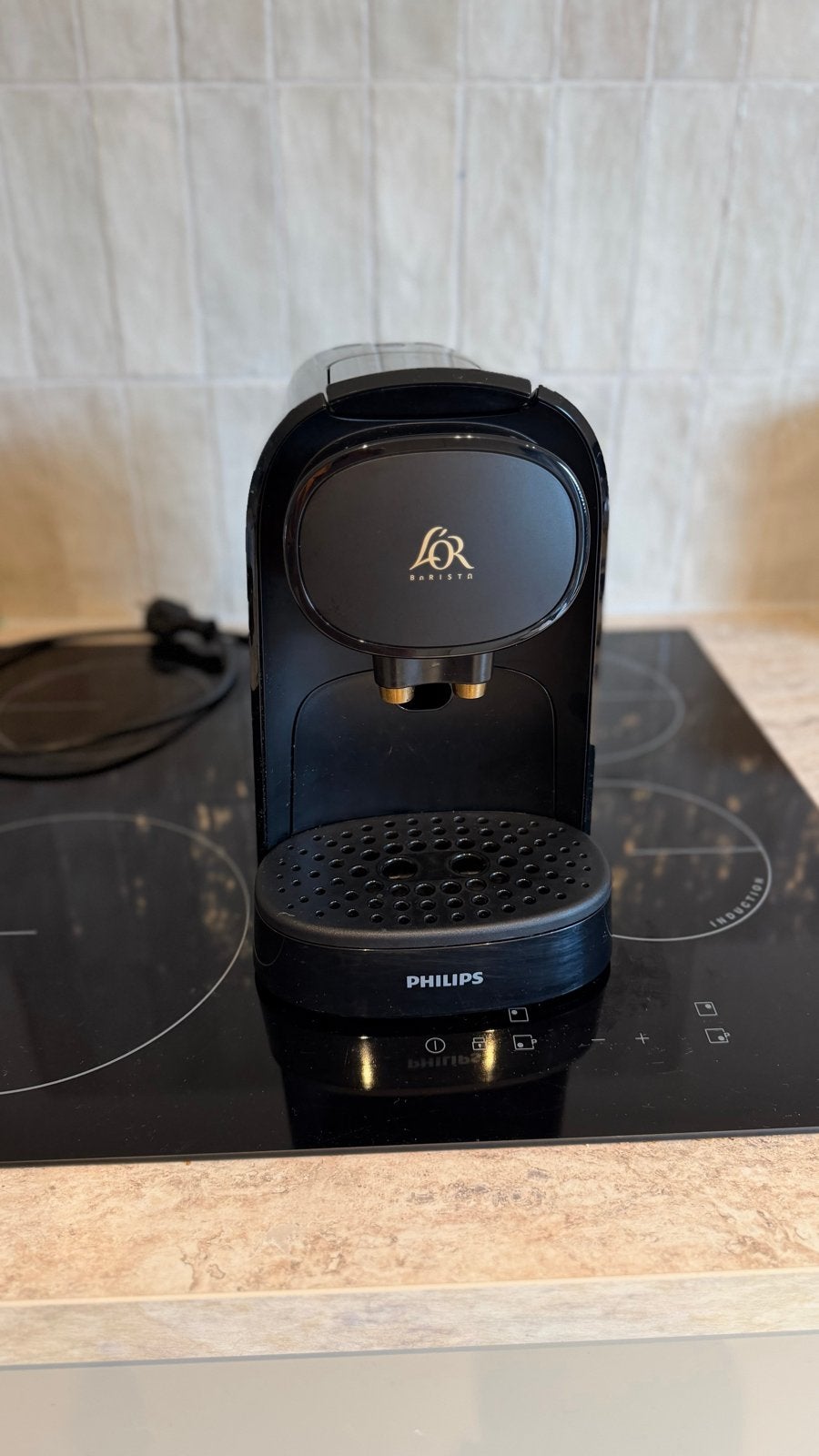 Philips L'OR Barista Koffiezetapparaat - Zwart, Koffiemachine, Ophalen of Verzenden, Zo goed als nieuw, 1 kopje