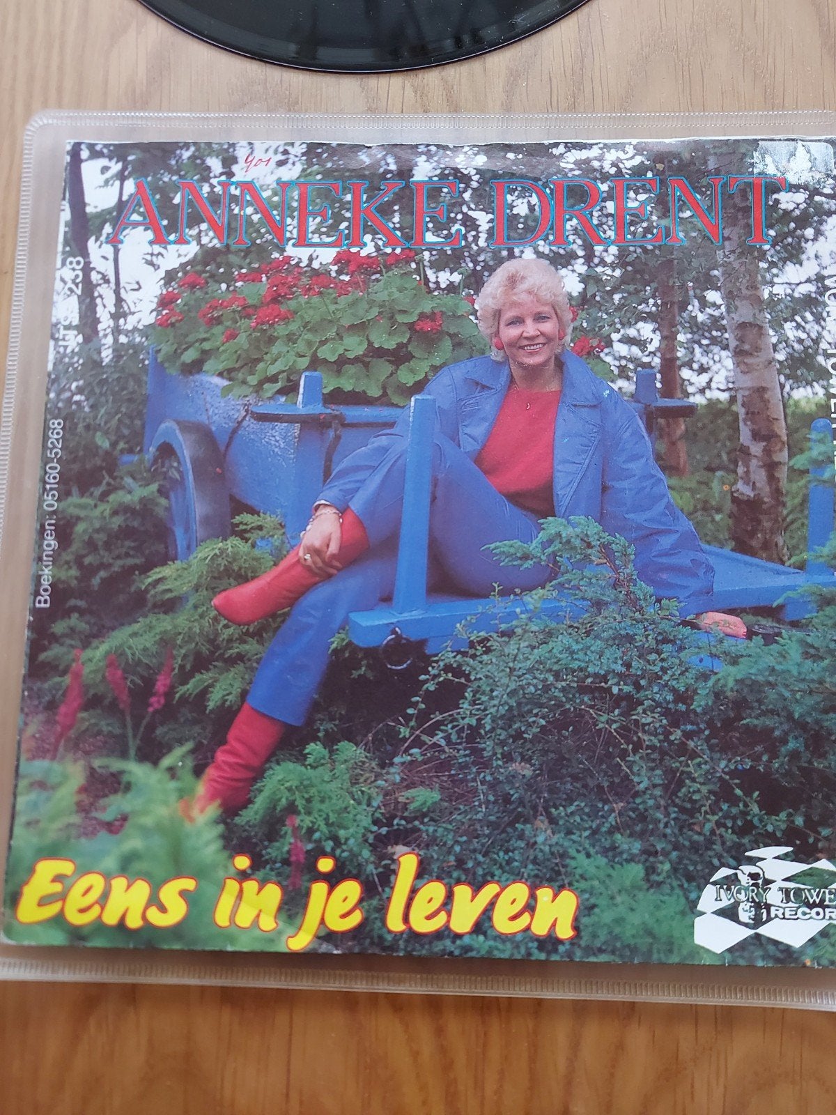 Anneke Drent eens in je leven, Ophalen of Verzenden, Gebruikt, Levenslied of Smartlap