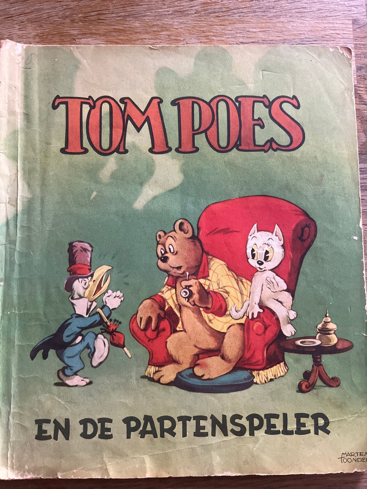 Tom Poes en de Partenspeler - Serie 3 - Deel 5, Boeken, Stripboeken, Gelezen, Eén stripboek, Ophalen of Verzenden