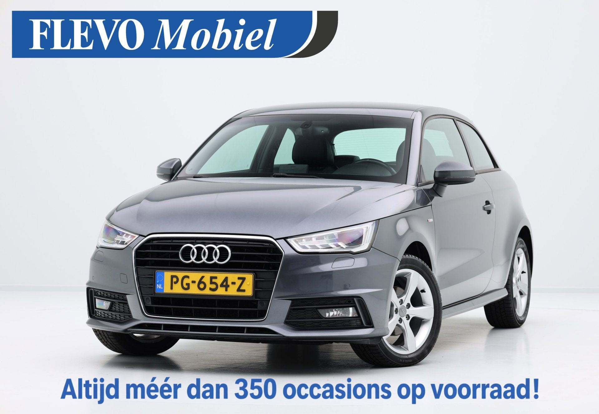 Audi A1 1.0 TFSI Sport S line Edition 1/2 Leer|Clima|Stoelve, Auto's, Voorwielaandrijving, Euro 6, 95 pk, 4 stoelen
