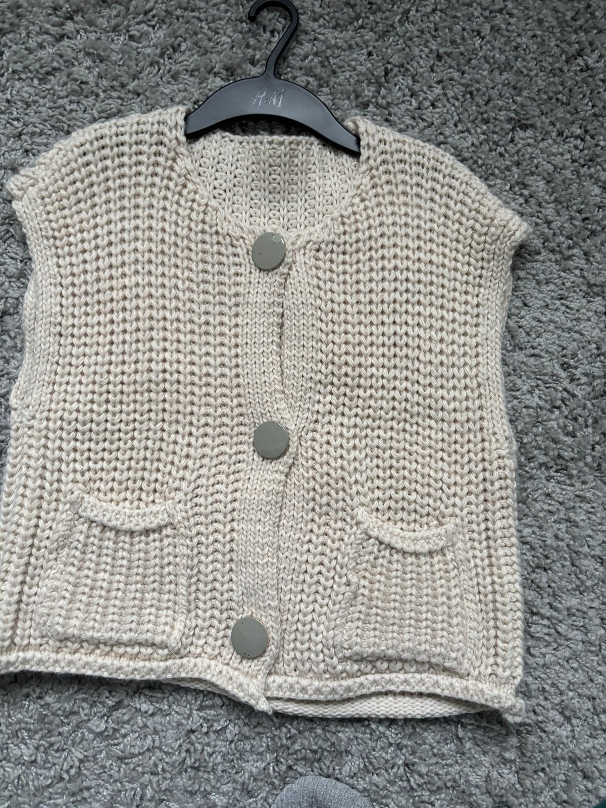 Mooi gilet/vestje maat S, Ophalen of Verzenden, Gedragen, Maat 36 (S), Beige