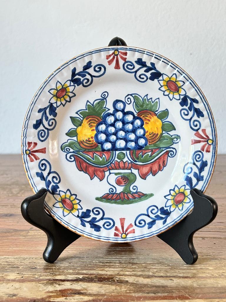 Bordje / wandbordje - Koninklijke Tichelaar Makkum, Ophalen of Verzenden
