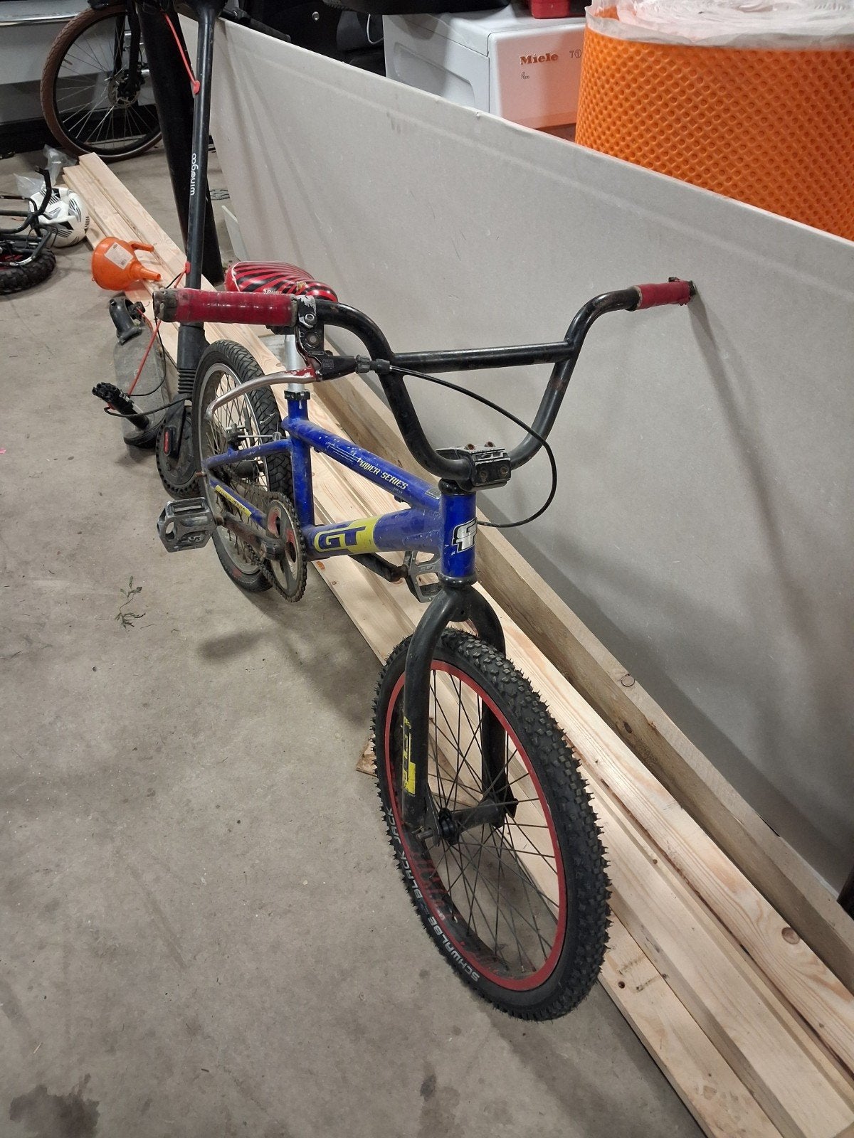Opknaper bmx, Fietsen en Brommers, Fietsen | Crossfietsen en BMX, Ophalen, Gebruikt, Staal