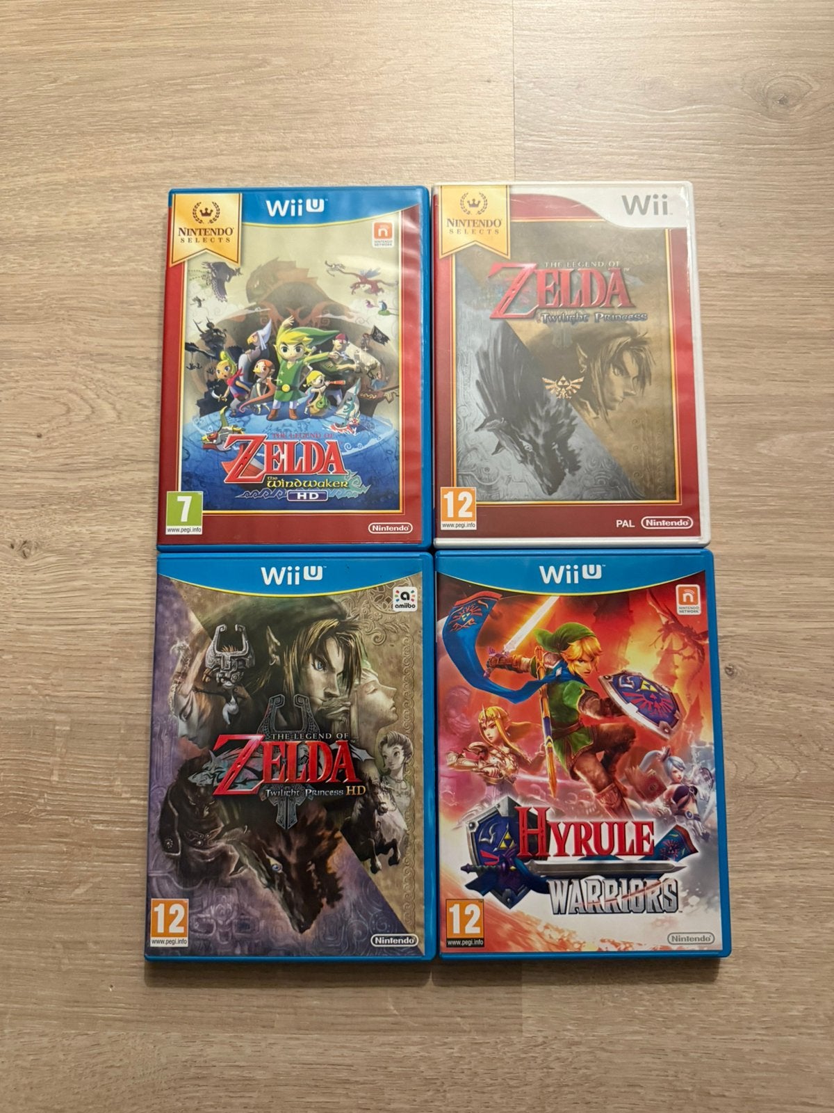 Zelda Games Wii/WiiU, Avontuur en Actie, Ophalen of Verzenden, Zo goed als nieuw, 3 spelers of meer
