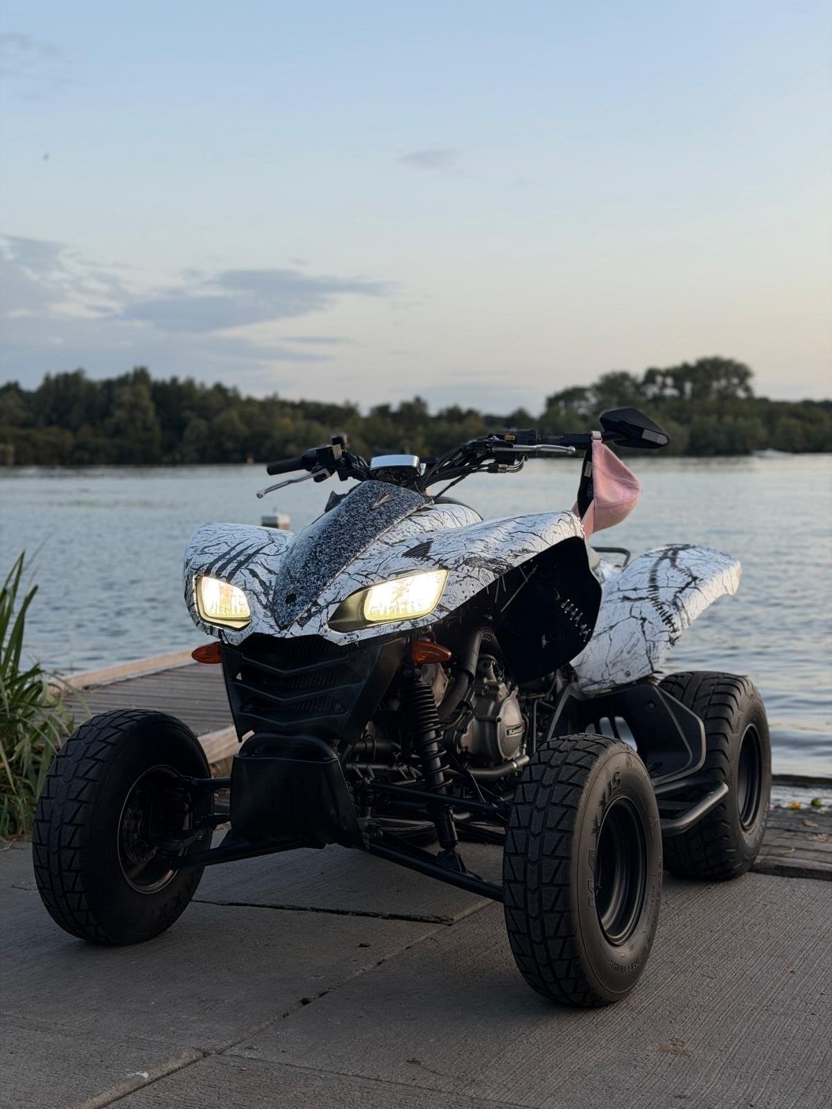 Kawasaki KFX 700 Quad - Krachtige en Betrouwbare ATV, Motoren, Ophalen