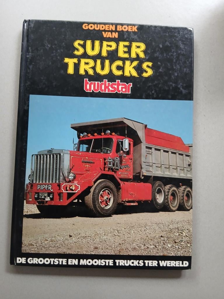 Gouden Boek van Super Trucks - Truckstar, Ophalen, Gelezen, Autotechniek, Niels Janson