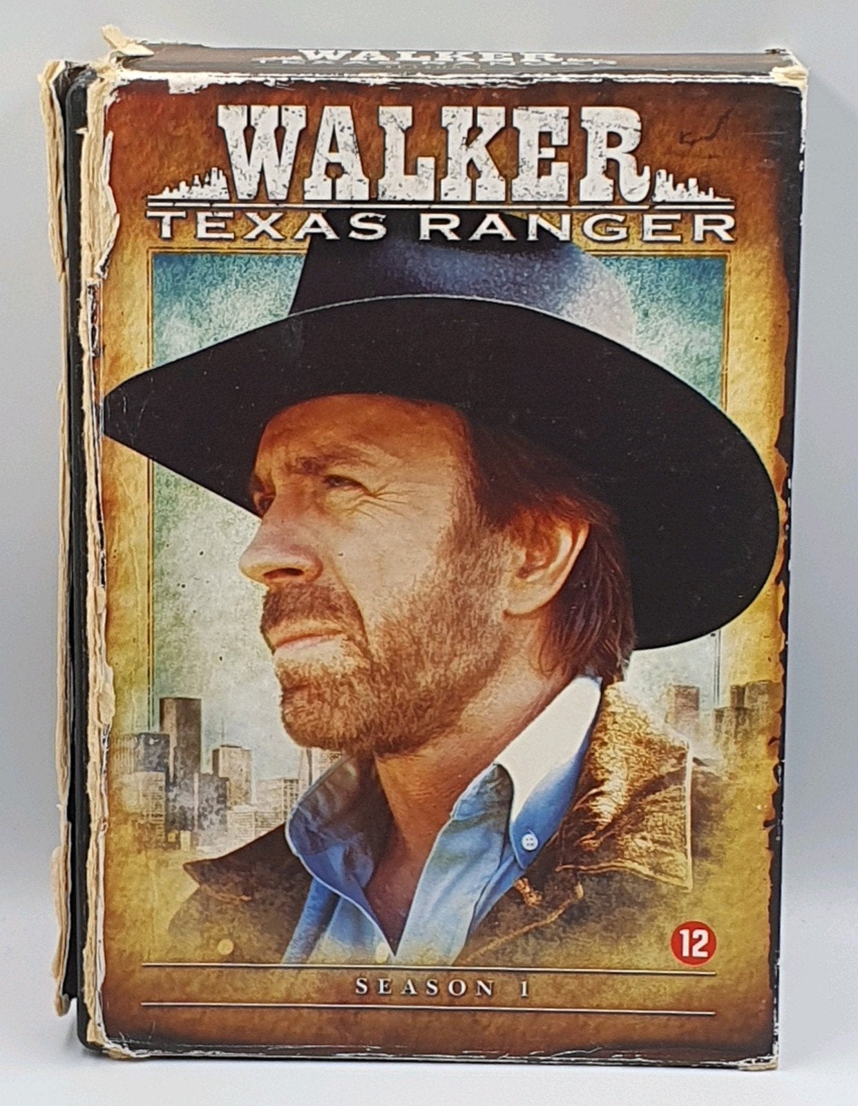 Te koop: Walker Texas Ranger Seizoen 1 DVD Boxset (4 discs), Cd's en Dvd's, Dvd's | Tv en Series, Vanaf 12 jaar, Ophalen of Verzenden