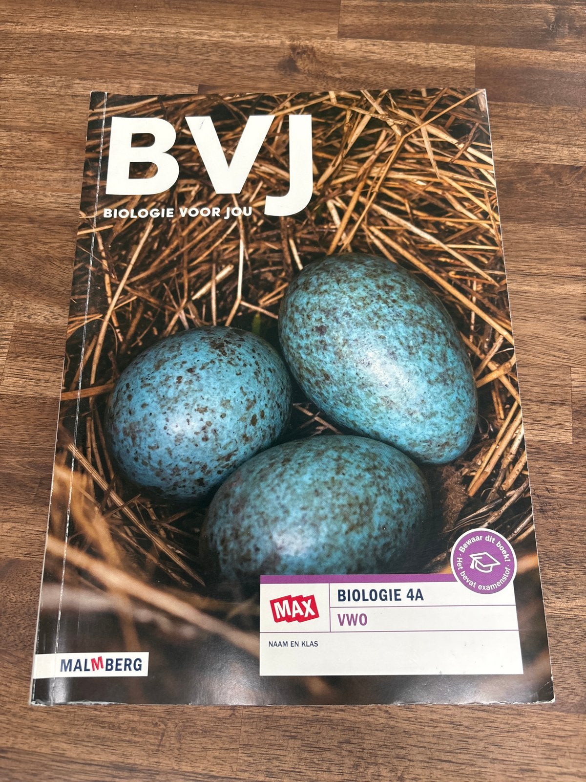 BVJ Biologie voor jou 4A VWO Malmberg, Boeken, Ophalen of Verzenden, Nieuw, VWO, Biologie