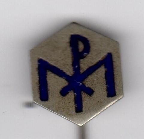 Speldje PMX CHRISTELIJK TEKEN EMAILLE (A4), Verzamelen, Ophalen of Verzenden, Gebruikt, Overige onderwerpen