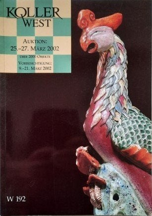 Koller West Veilingcatalogus 2002 Zürich – Kunst & Antiek, Ophalen, Zo goed als nieuw, Overige onderwerpen