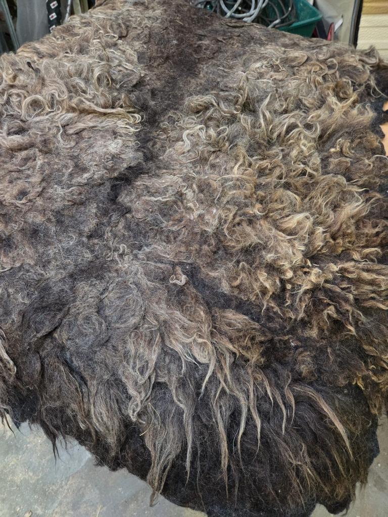 Racka vacht nr 19 gevilt 100x120 cm bruin, Ophalen of Verzenden, Zo goed als nieuw