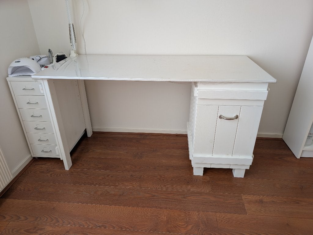 Bureau, Ophalen, Scandinavisch, Hout, Zo goed als nieuw