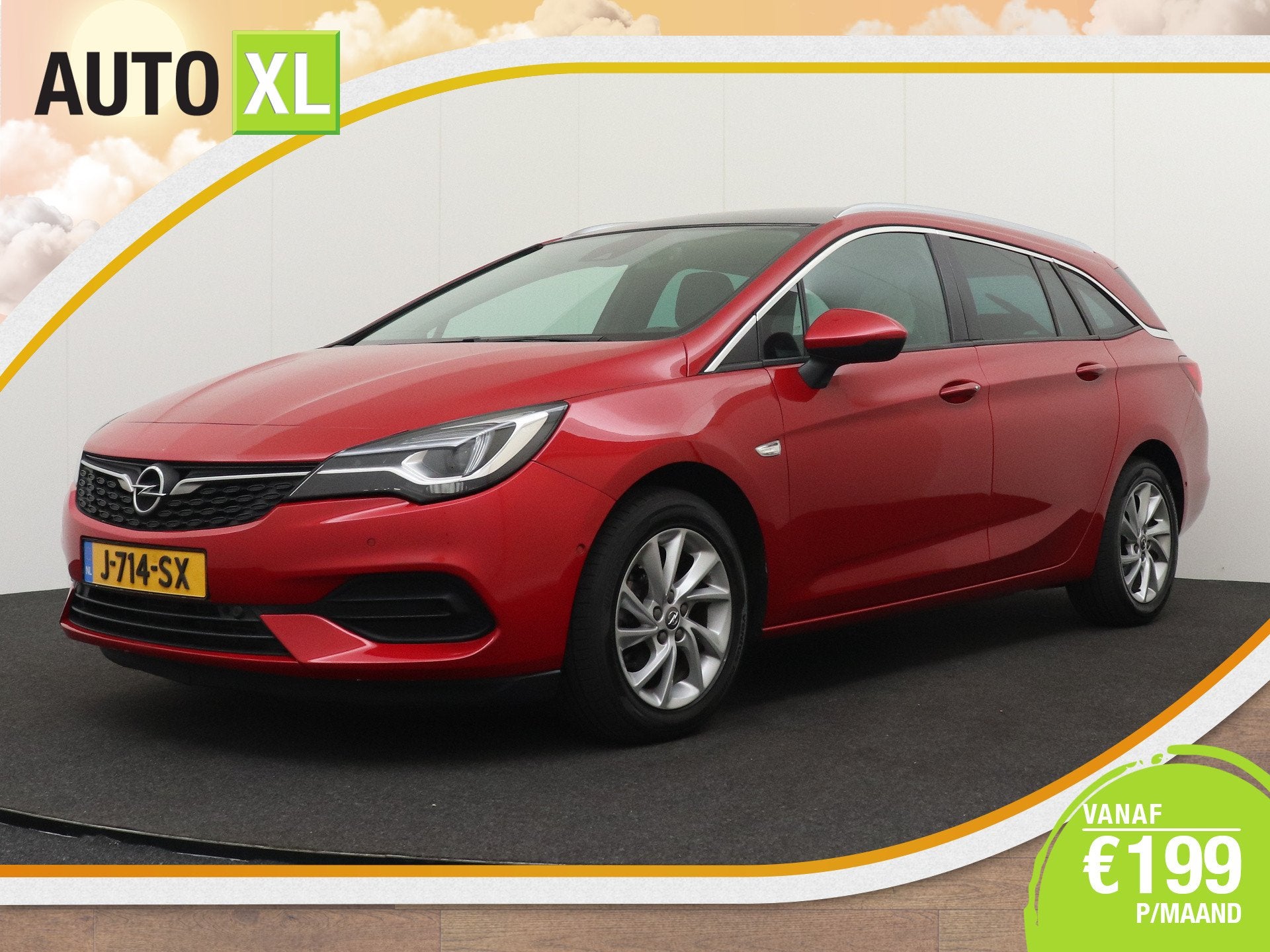 Opel Astra Sports Tourer 1.2 131 PK Elegance Half-Leder Carp