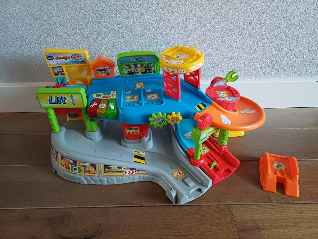 VTech auto toet toet garage, Ophalen of Verzenden, Gebruikt, 2 tot 4 jaar