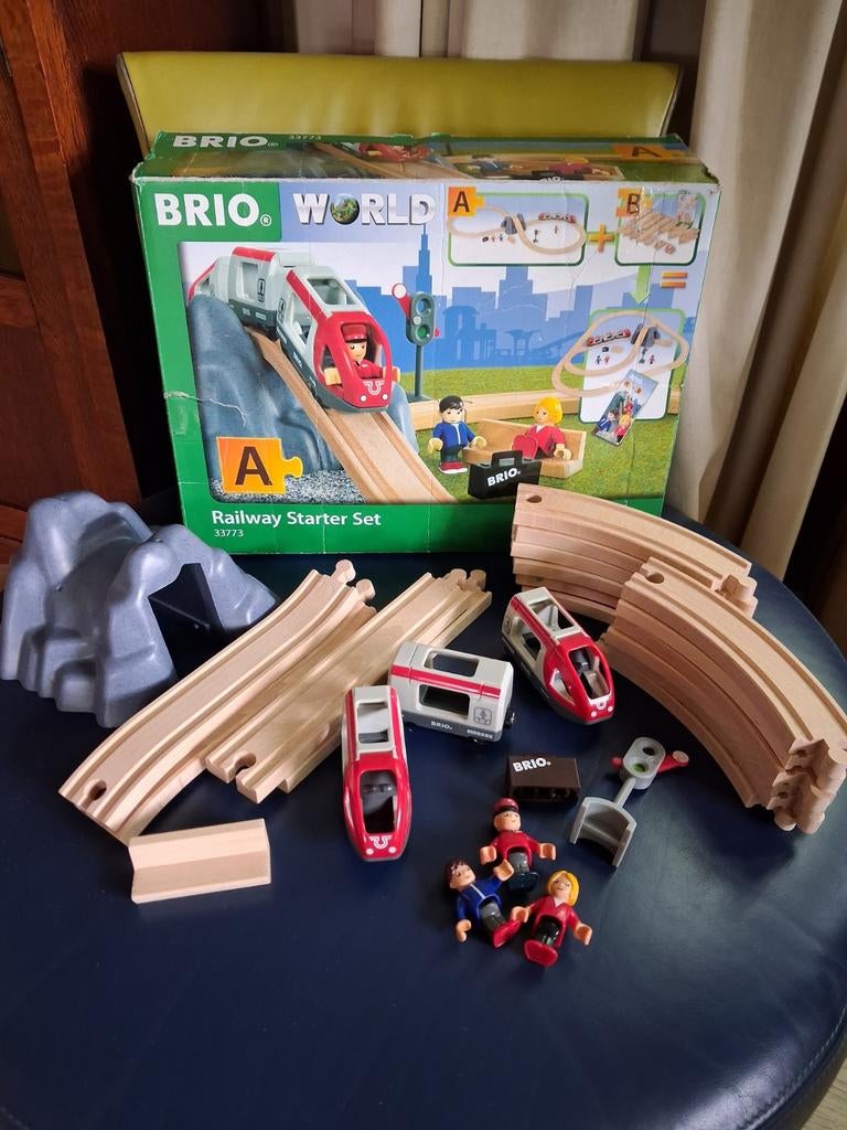 Brio houten treinbaan (33773), Ophalen of Verzenden, Zo goed als nieuw, Overige typen