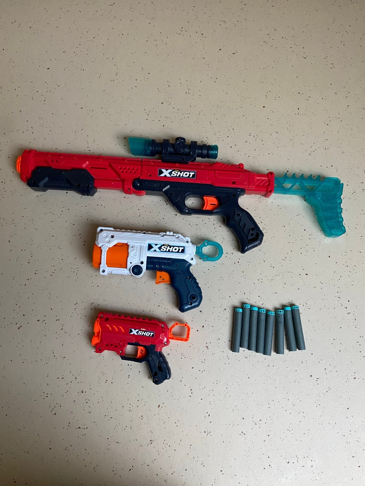 XSHOT Excel Hawk Eye blaster set met schietschijven, Ophalen of Verzenden, Gebruikt