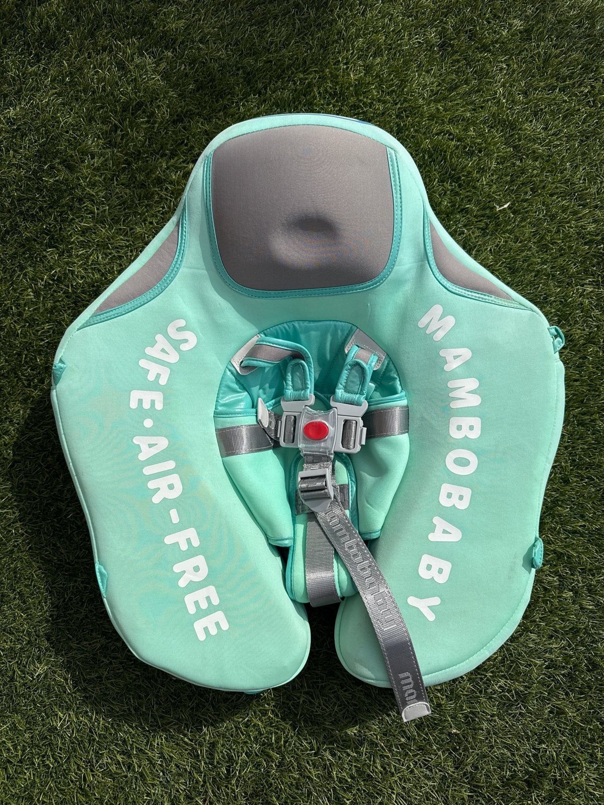 Zwemband baby’s met zonnescherm (Mambobaby), Kinderen en Baby's, Ophalen of Verzenden, Zo goed als nieuw, Jongetje of Meisje, Zwem-accessoire