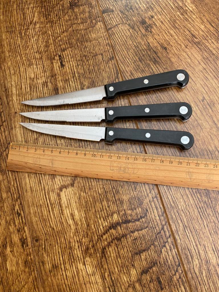 Jamie Oliver Steakmessen - Set van 3, Ophalen of Verzenden, Nieuw, Overige materialen, Overige stijlen