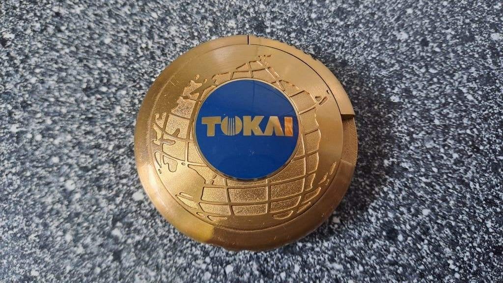 Vintage Tokai Aansteker - Gouden Wereldbol Design, Onbekend, Ophalen of Verzenden, Onbekend, Onbekend