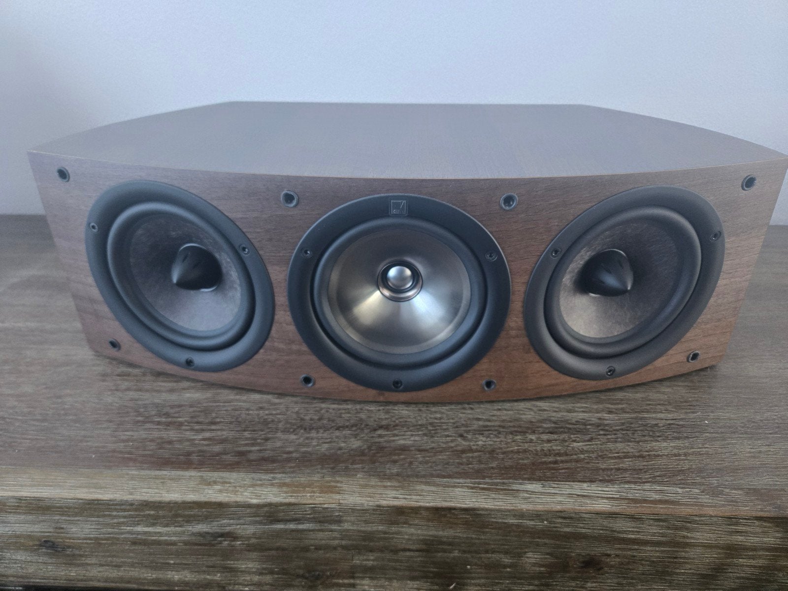Kef IQ6C (centerspeaker)walnut, Ophalen