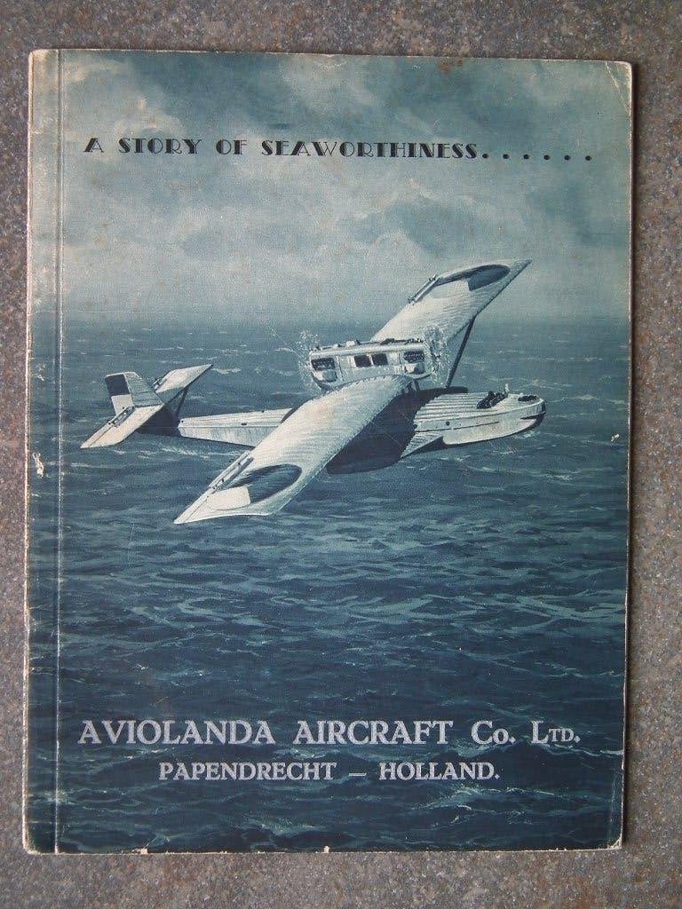 AVIOLANDA PAPENDRECHT DORNIER WAL MLD INDIE VLIEGBOOT, Verzamelen, Ophalen of Verzenden, Gebruikt, Boek of Tijdschrift