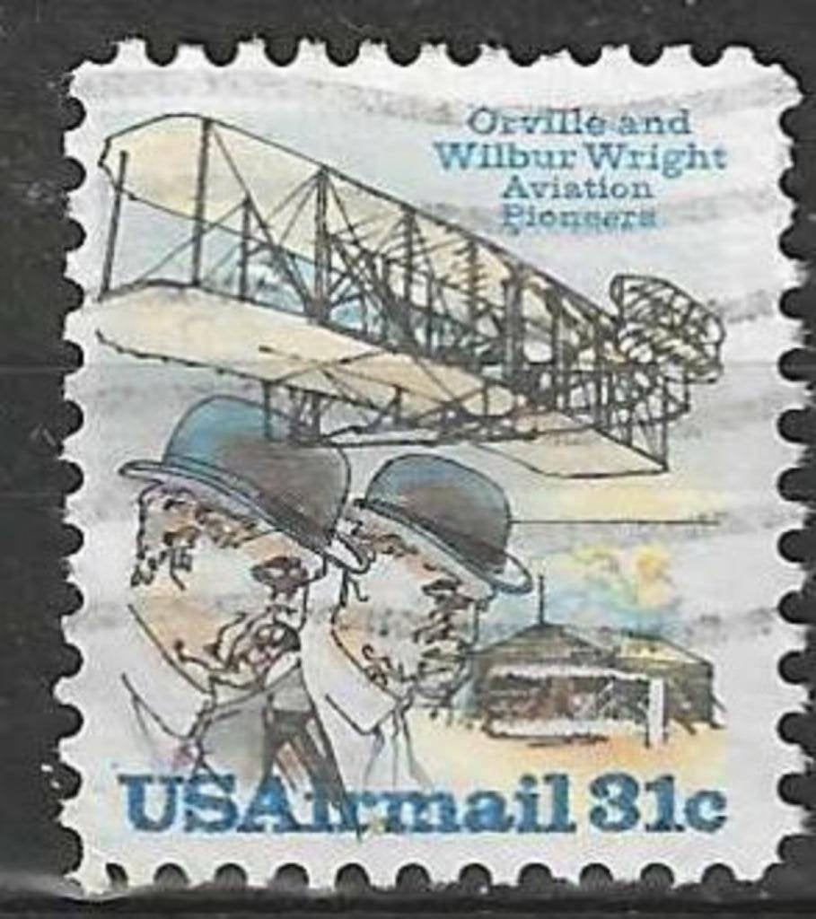 USA 1978 - Yvert 86PA - Orville en Wilbur Wright (ST), Verzenden, Gestempeld, Noord-Amerika
