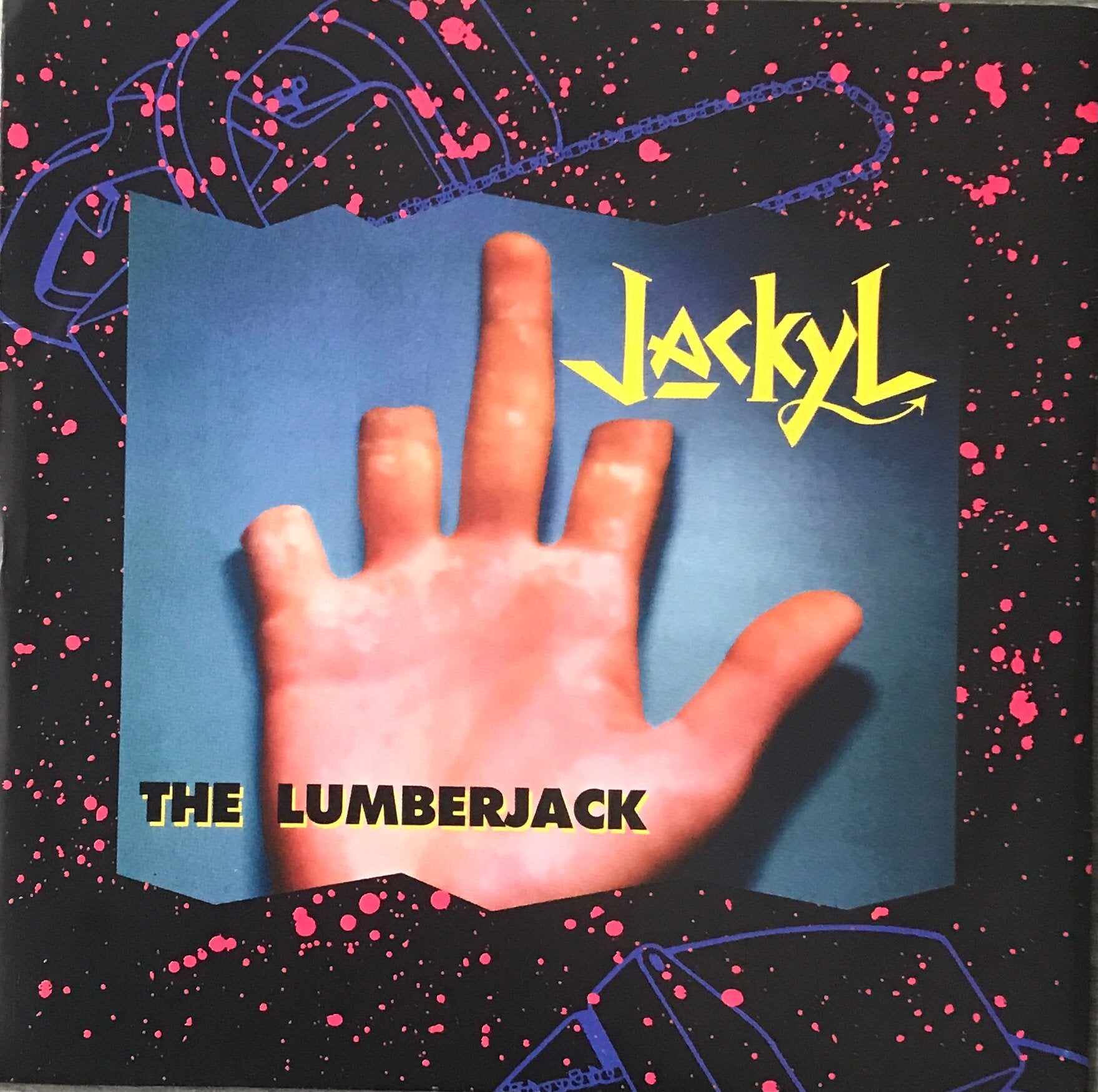 Jackyl - The lumberjack(‘92) ALS NIEUW (NLop8), Cd's en Dvd's, Verzenden, Zo goed als nieuw, 7 inch