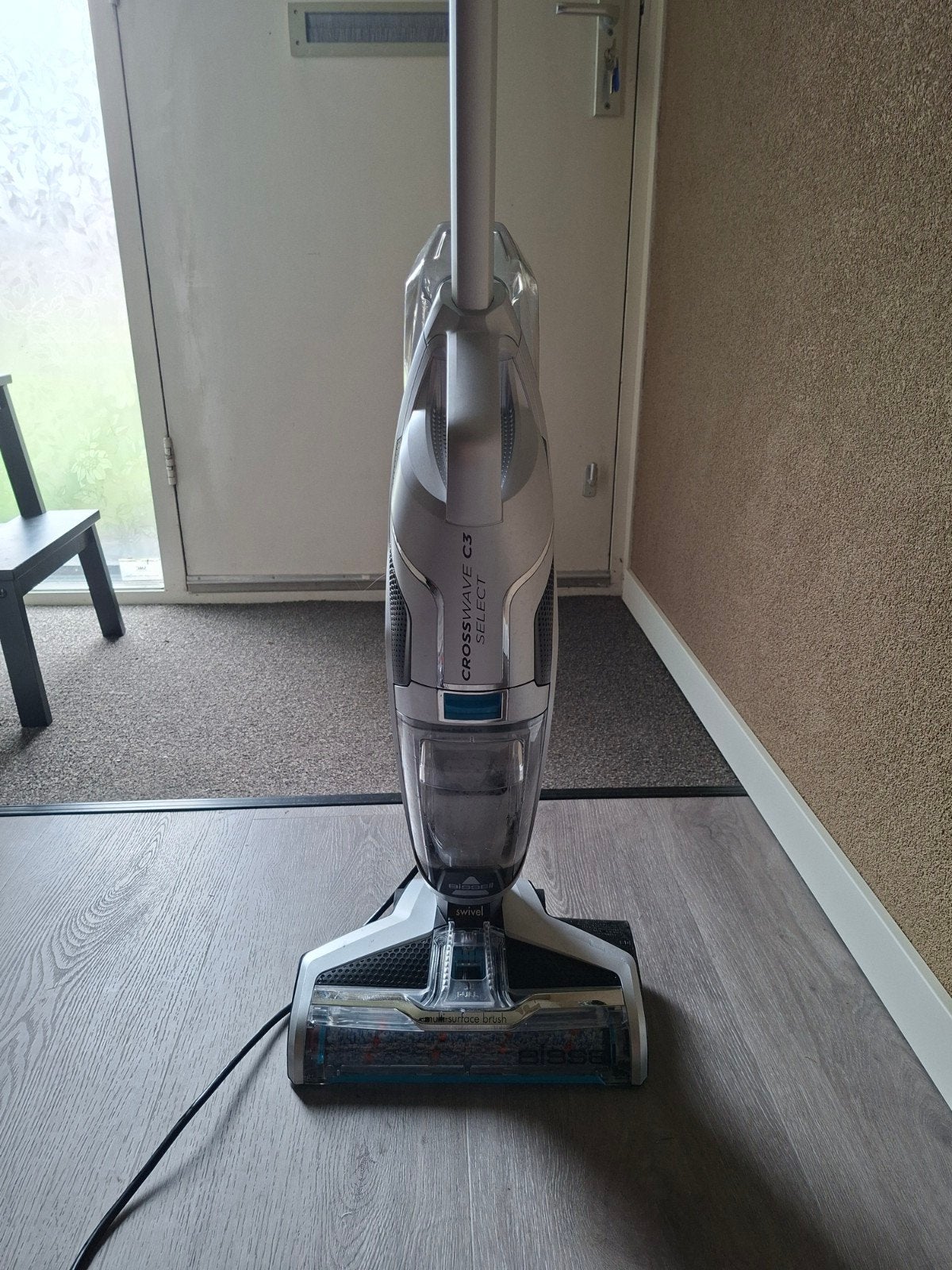 Bissell CrossWave C3 Select nat- en droogzuiger, elektrisch, Overige merken, Dweilfunctie, Zo goed als nieuw, Reservoir