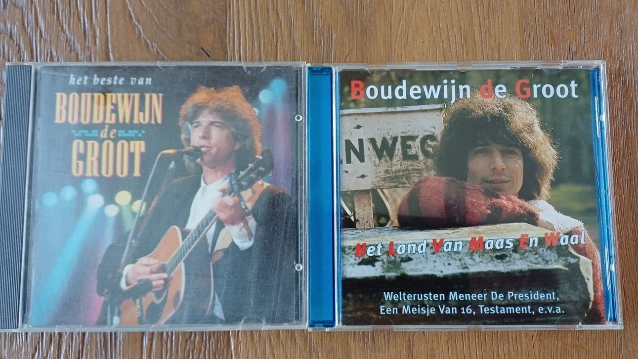 Boudewijn de Groot  Het Beste Van & Het Land van Maas e, Ophalen of Verzenden