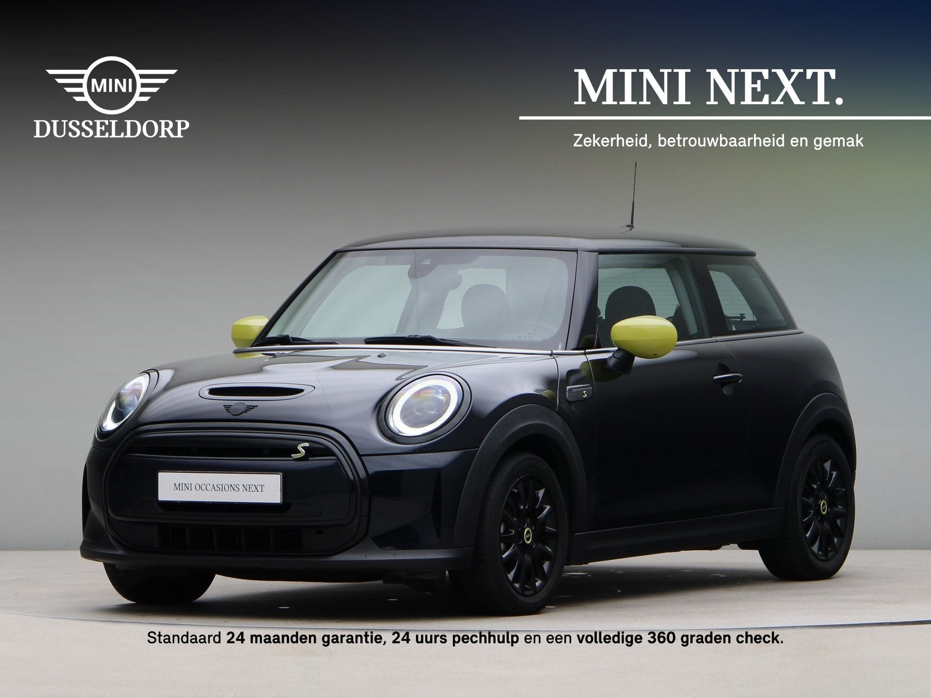 MINI Electric 3-deurs Classic (bj 2022, automaat), Dealer onderhouden, Met garantie (alle), Leder en Stof, Mini Electric