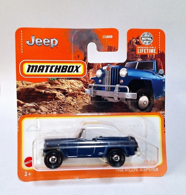 Willy's Jeepster Matchbox, Ophalen of Verzenden, Nieuw, Auto