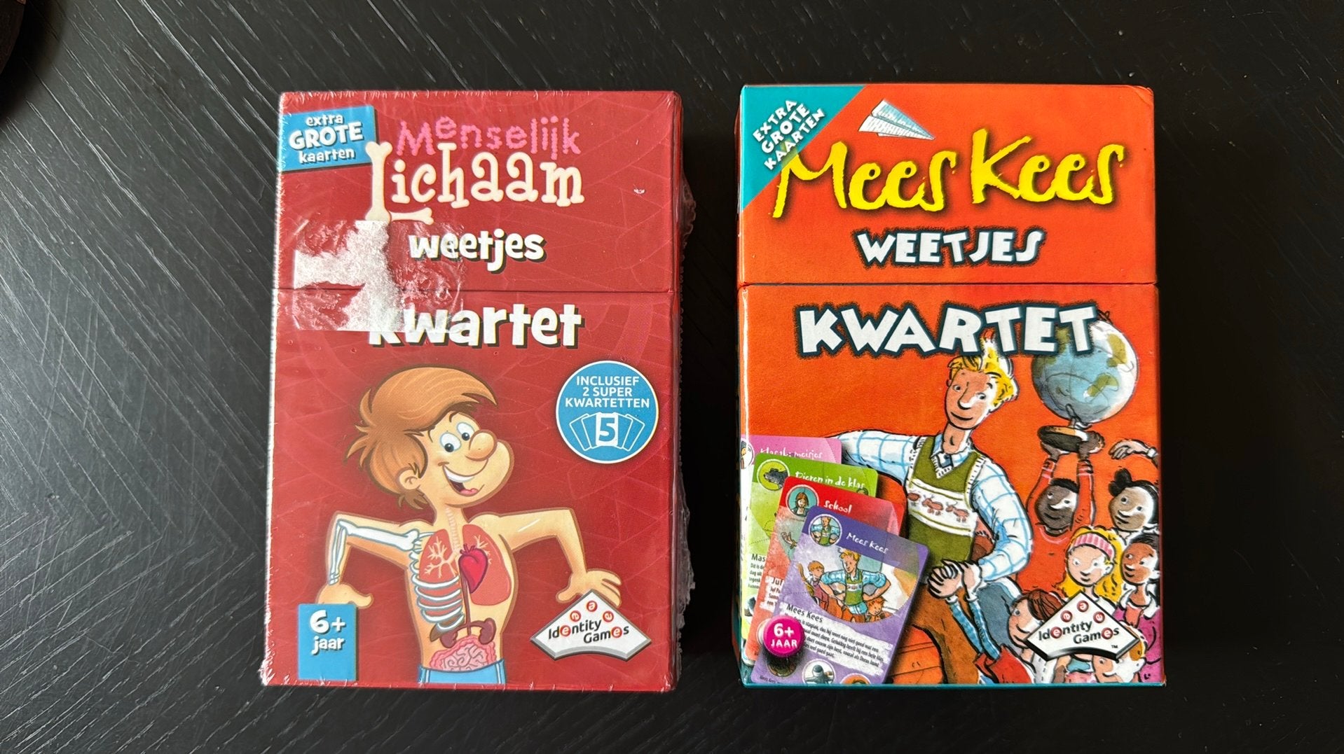Lichaam en mees kees weetjes kwartet nieuw, Ophalen of Verzenden, Zo goed als nieuw, Kwartet(ten)