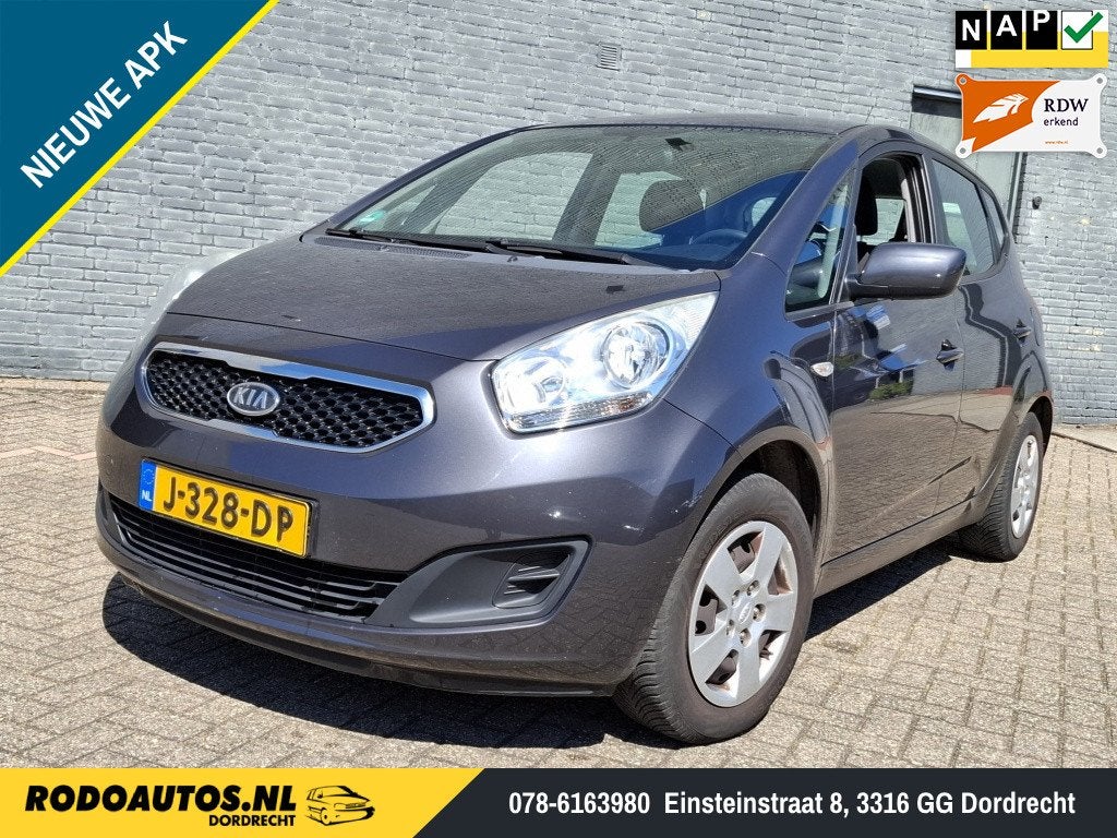 Kia Venga 1.4 CVVT Plus Pack Airco/Cruise Nw APK ✅, Bluetooth, Euro 5, Gebruikt, 4 cilinders