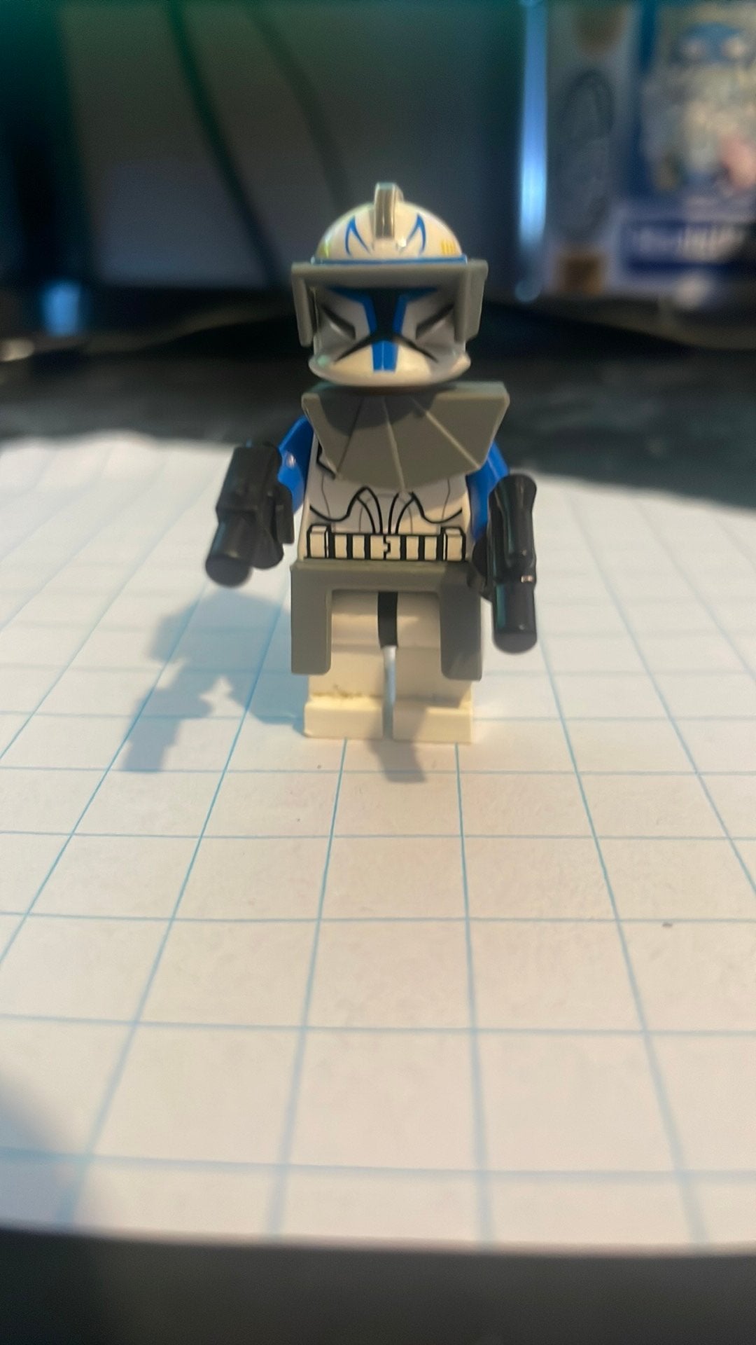 Lego captain rex phase 1 minifig, Ophalen of Verzenden, Zo goed als nieuw, Actiefiguurtje