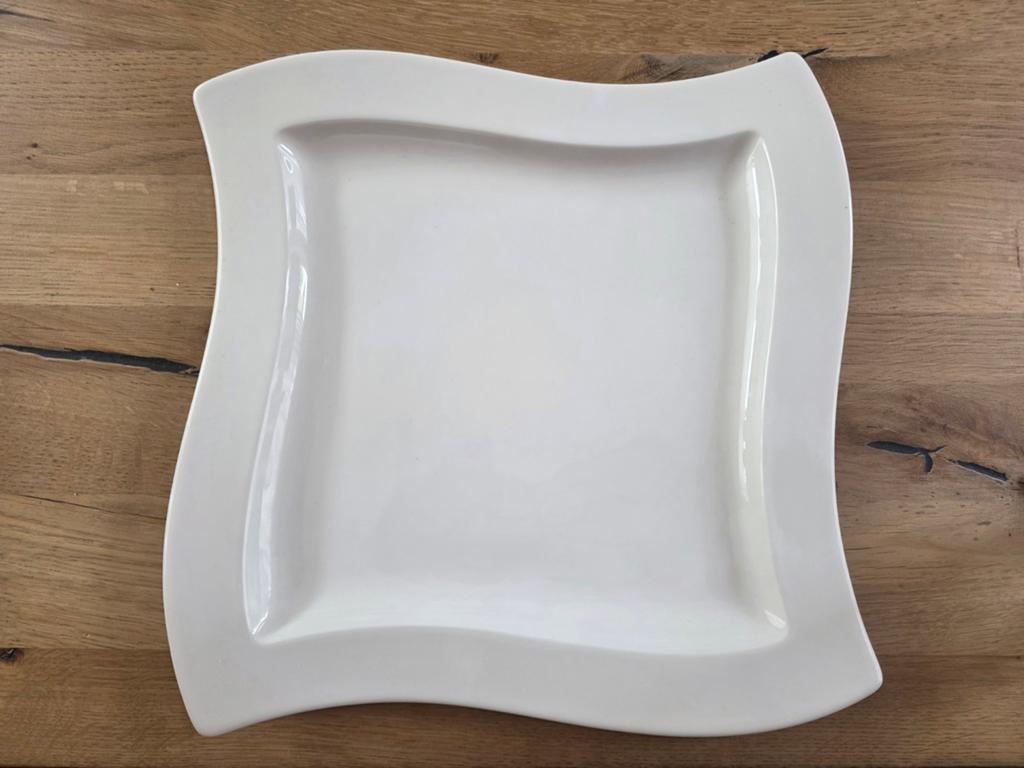 Villeroy & Boch NewWave vierkant bord - 34x34 cm, Huis en Inrichting, Keuken | Servies, Ophalen of Verzenden, Zo goed als nieuw