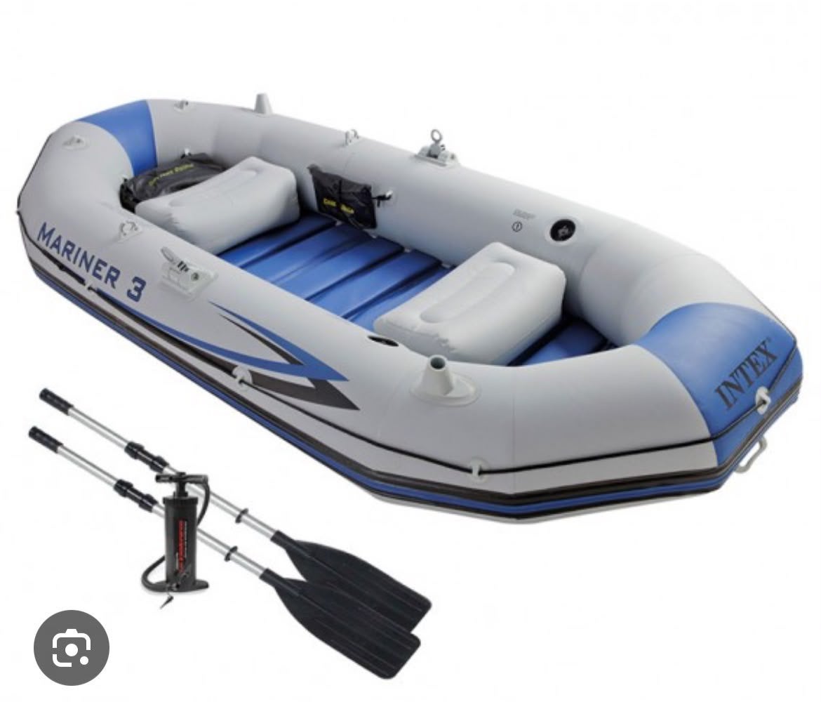 Intex mariner 3 plus Talamex elektronotor, Watersport en Boten, Ophalen, Zo goed als nieuw, Overige typen