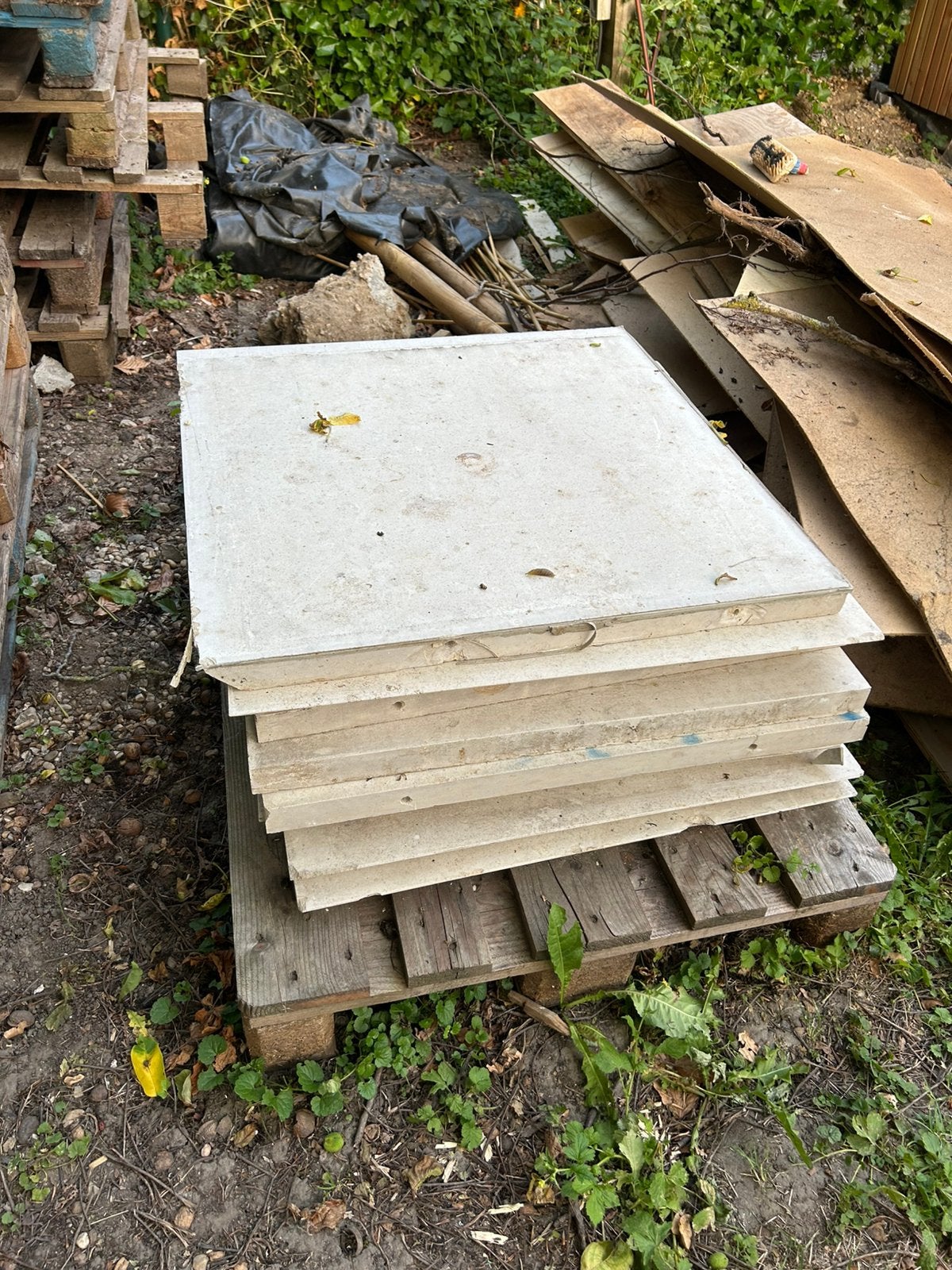 Travertin tegels, Ophalen, Gebruikt, Terrastegels, Natuursteen