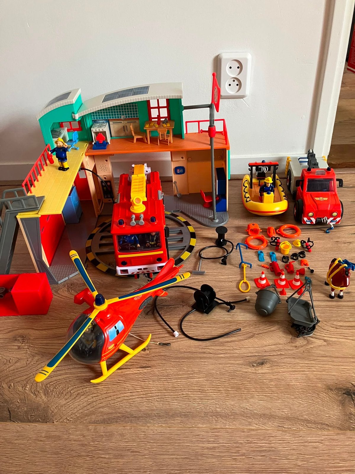 Prachtige Brandweerman Sam collectie zo goed als nieuw, Ophalen of Verzenden, Zo goed als nieuw, Jongen