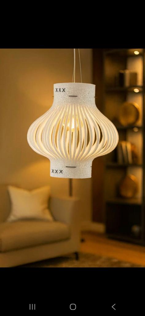 1x Buzzilight Mono akoestische dempende hanglamp vilt wit, Huis en Inrichting, Lampen | Hanglampen, Ophalen, 50 tot 75 cm, Zo goed als nieuw